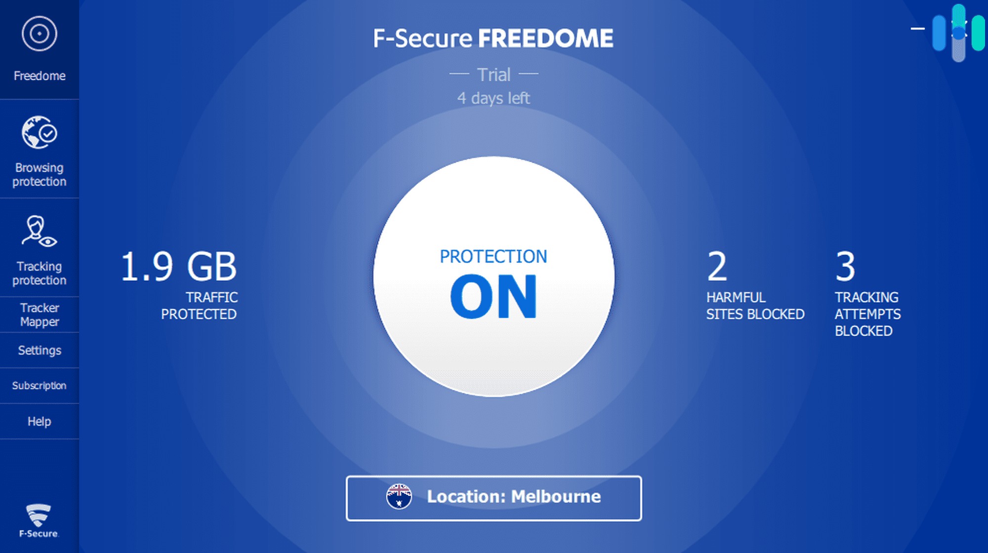 F‑Secure VPN — One click to online privacy