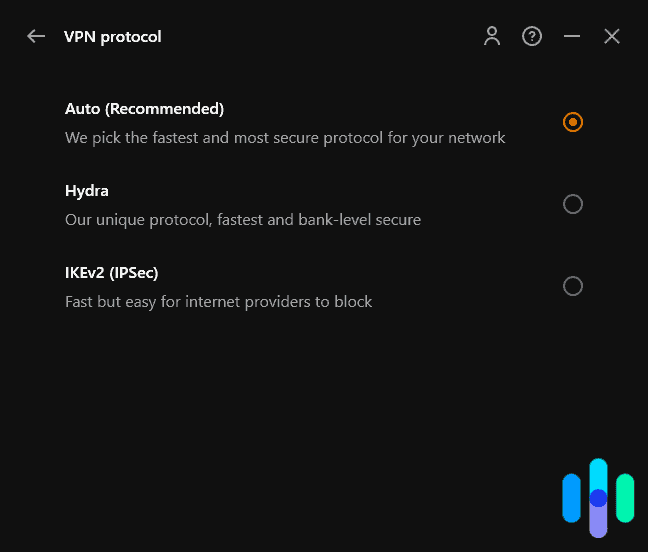 UltraVPN's VPN protocols