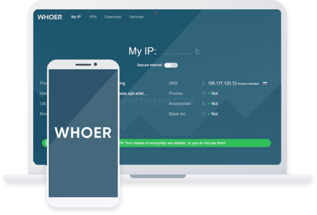 whoernet vpn