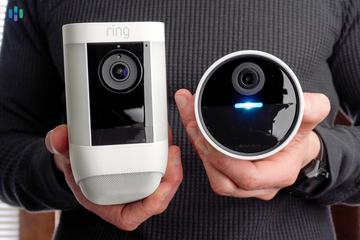 Ring Spotlight Cam Pro vs. Simplisafe Outdoor Camera