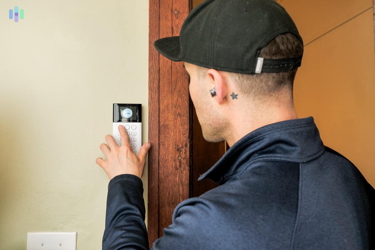 SimpliSafe System Keypad armed