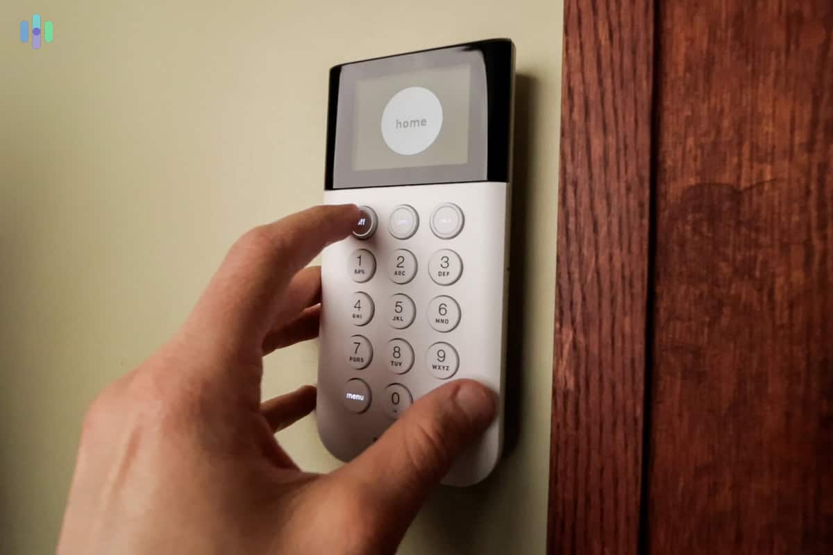 SimpliSafe System Keypad armed