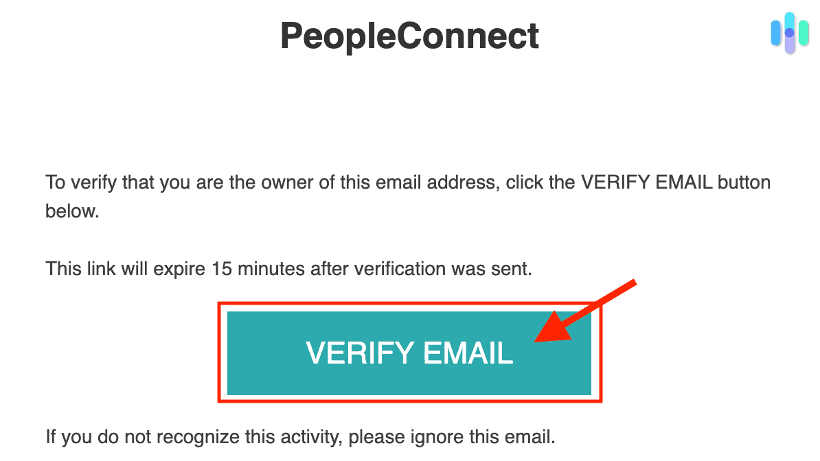 Truthfinder People Connect email verification