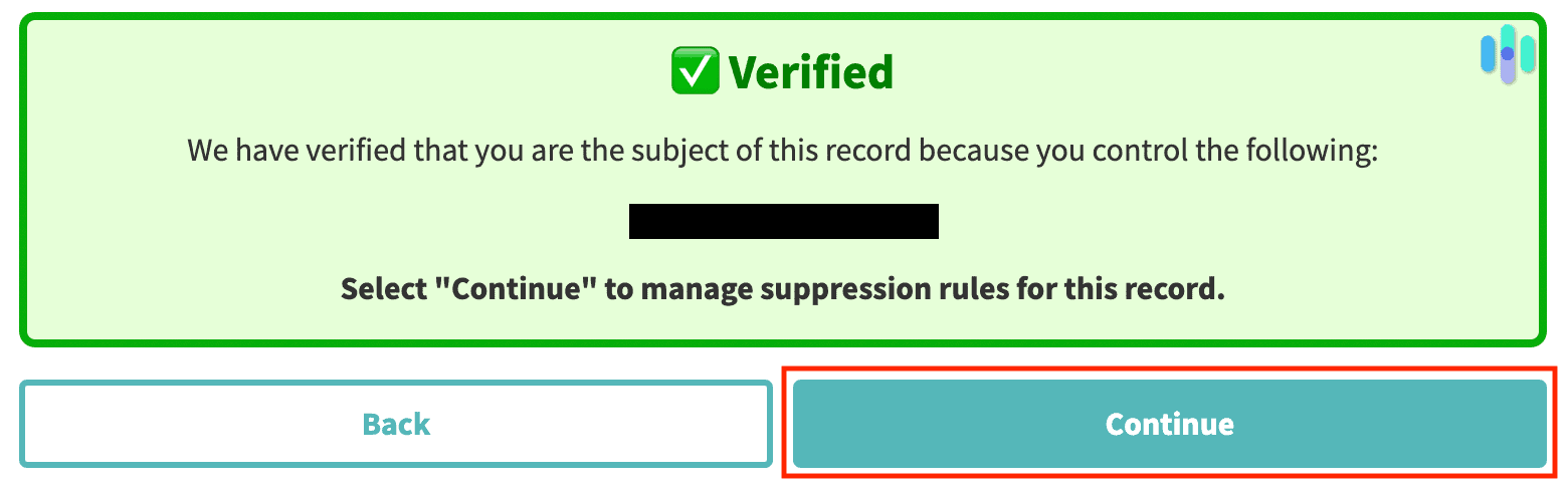 Truthfinder opt out verification