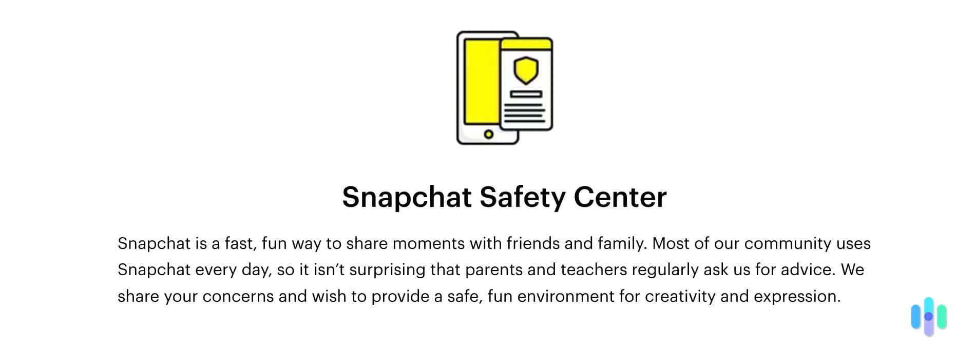 Snapchat Safety Center