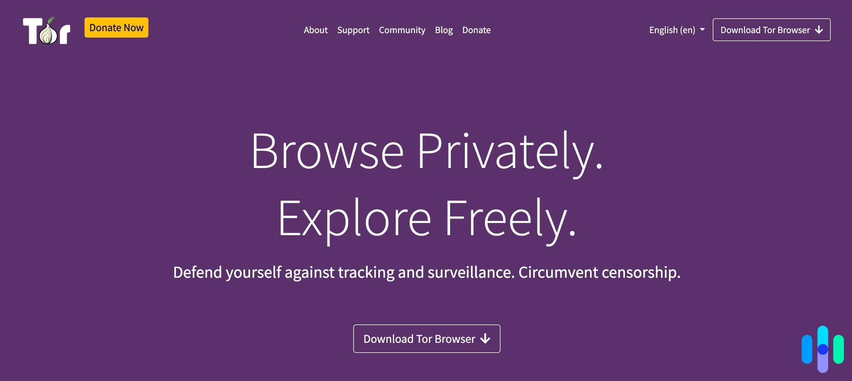 Tor Browser Homepage