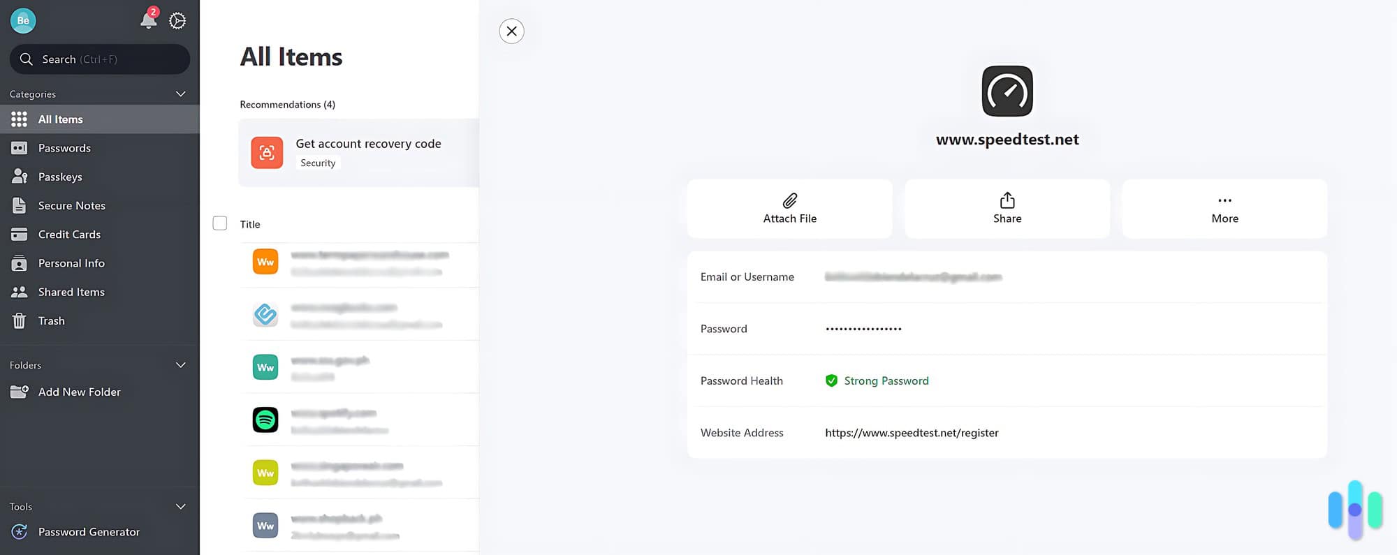 Password managers such as NordPass encrypt all saved passwords and logins