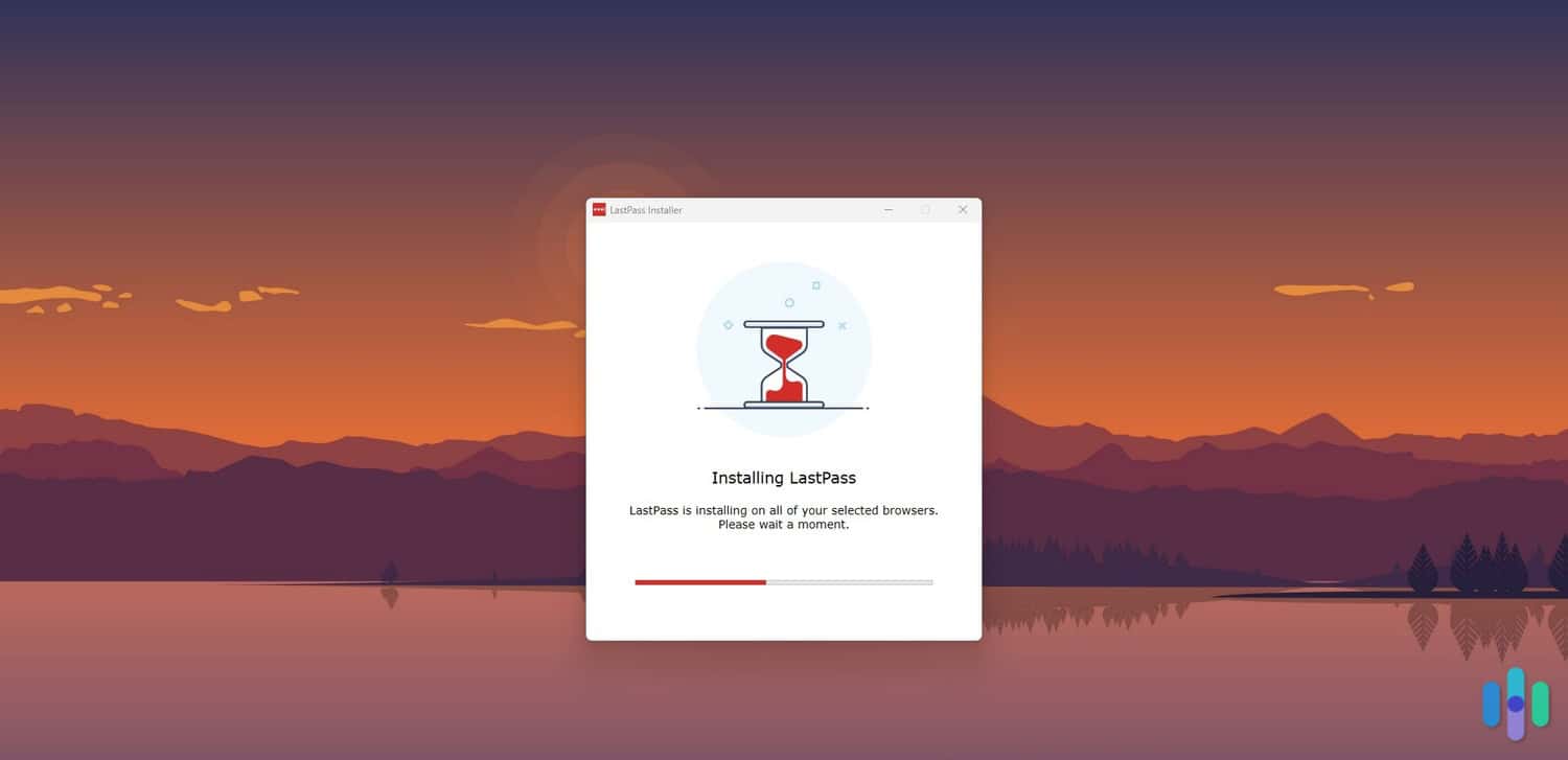 Installing the LastPass Windows application