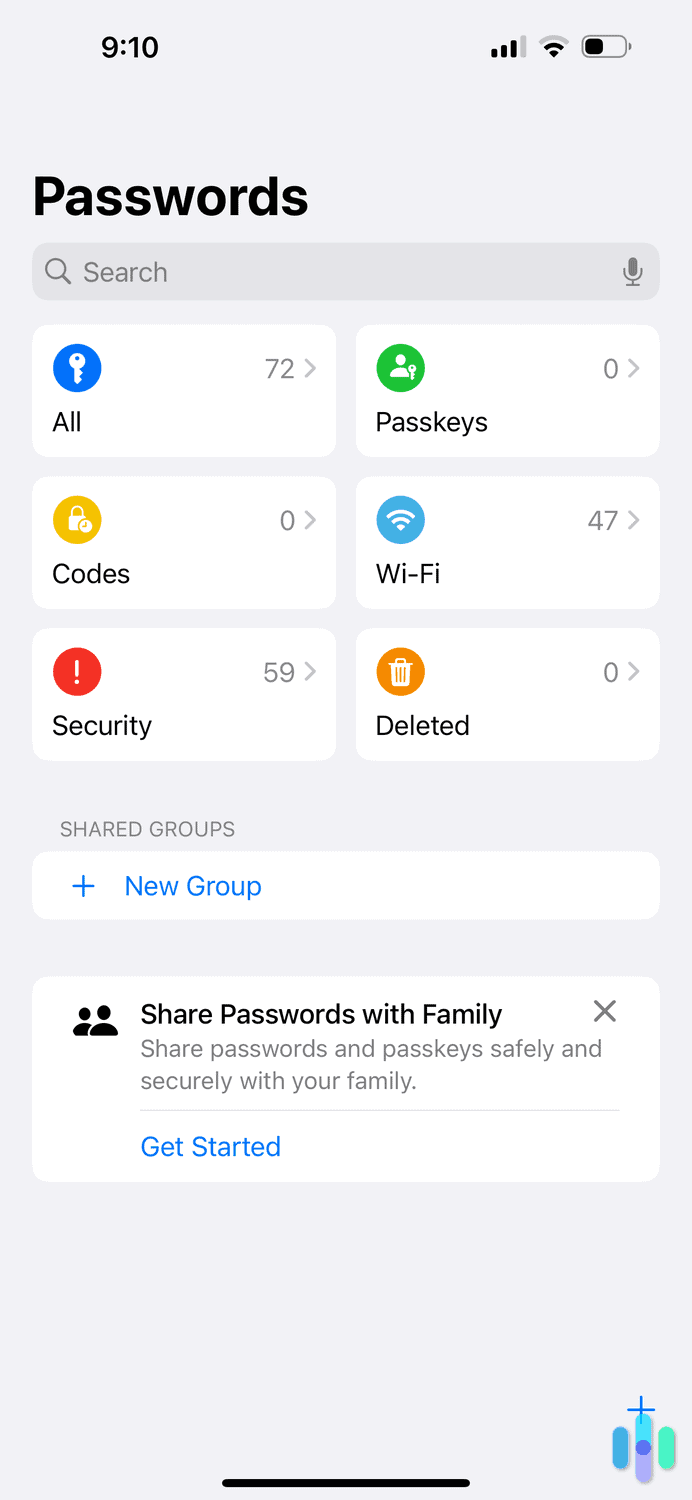 We managed our iCloud Keychain with Apple’s new Passwords app.