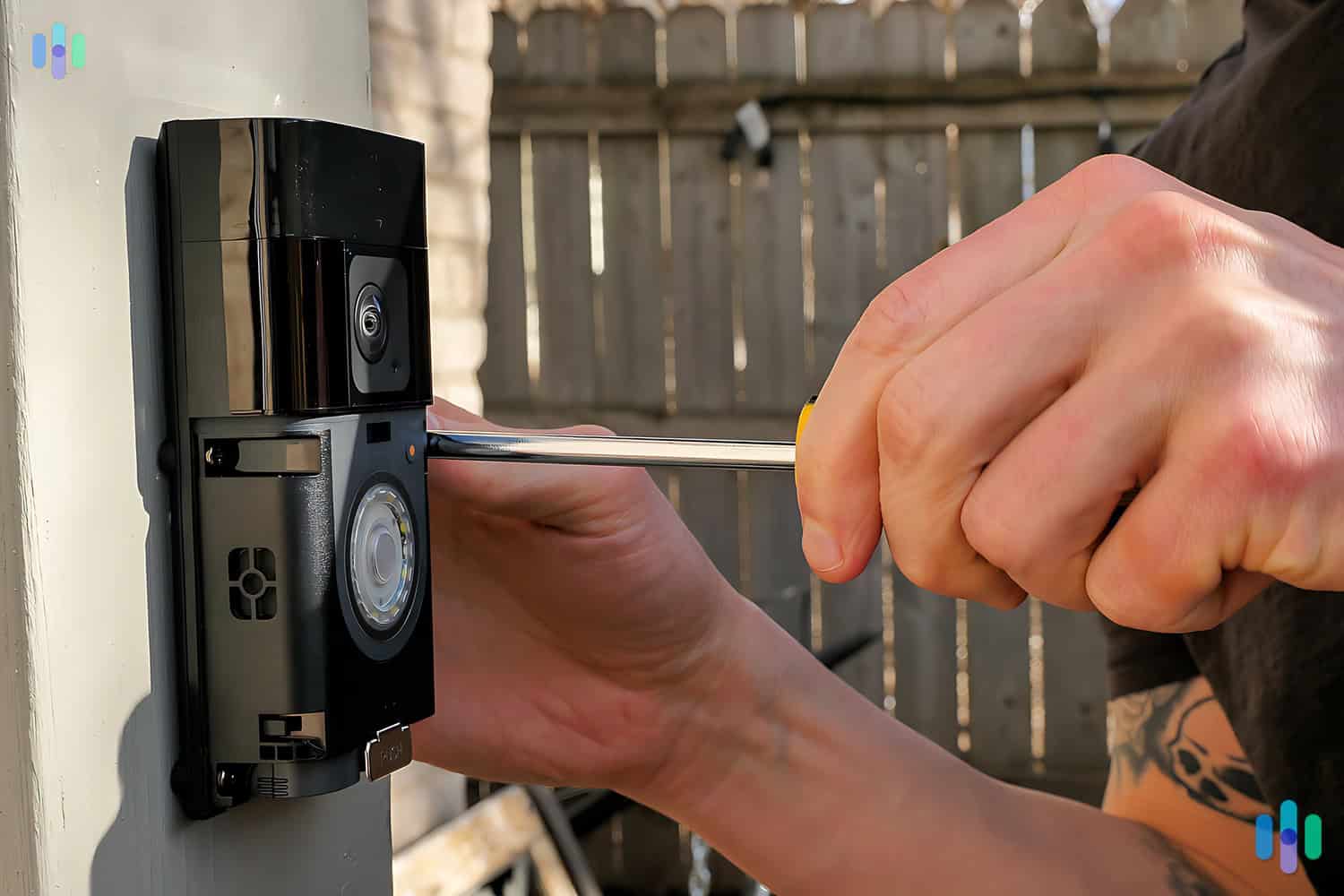 Installing the Ring Battery Doorbell Plus