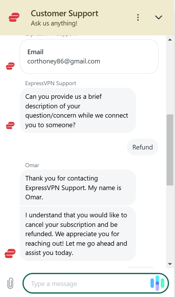 ExpressVPN didn’t pull any tricks on us when we took advantage of their 30-day money-back guarantee.